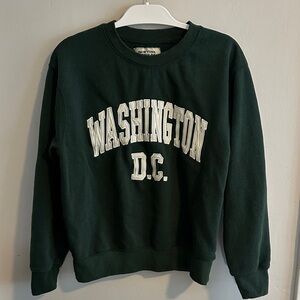 Green Washington D.C. Sweatshirt